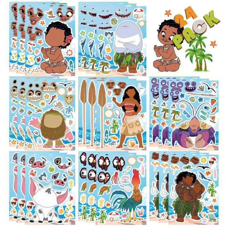Moana 2 Birthday Party Supplies – Kids Gift Set