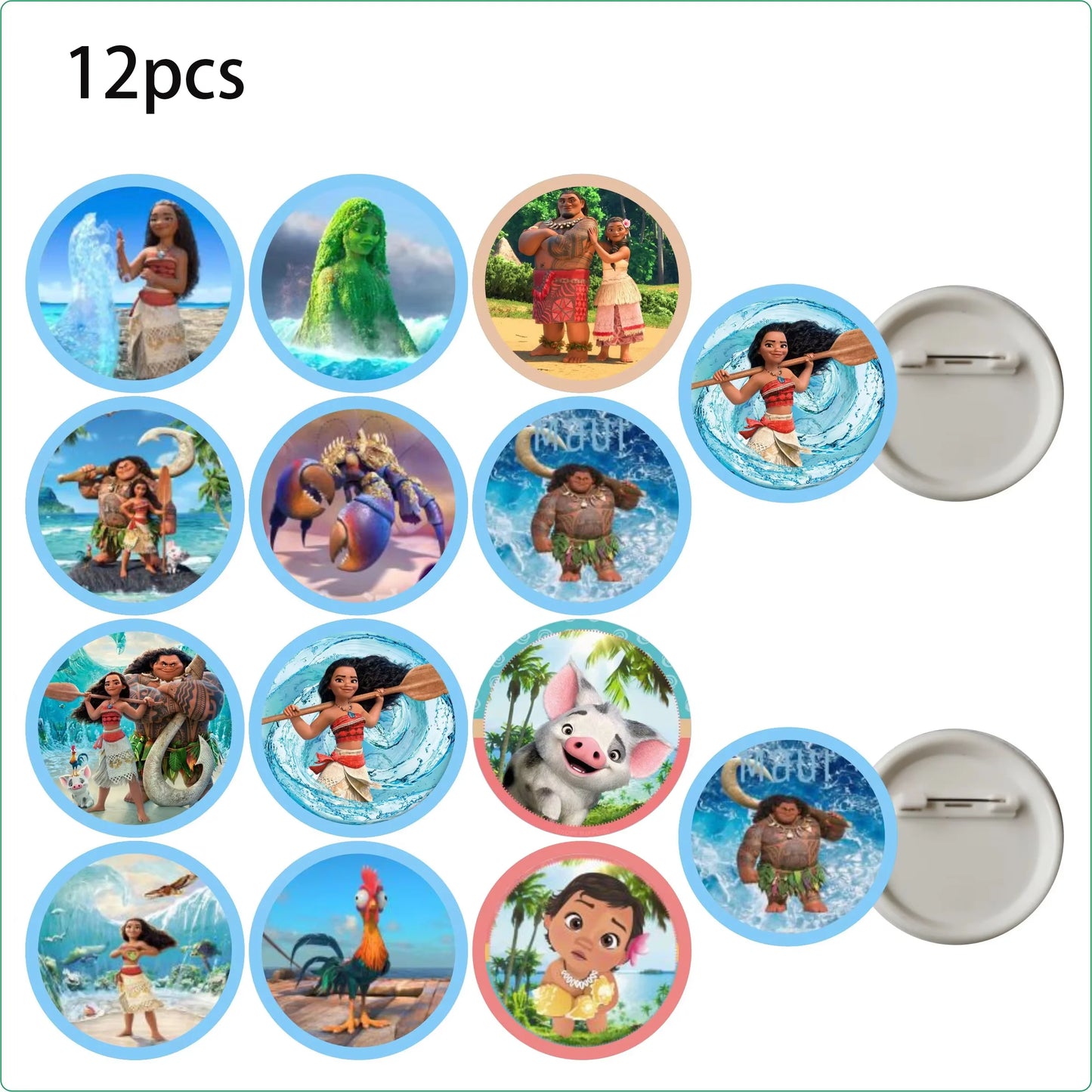 Moana 2 Birthday Party Supplies – Kids Gift Set