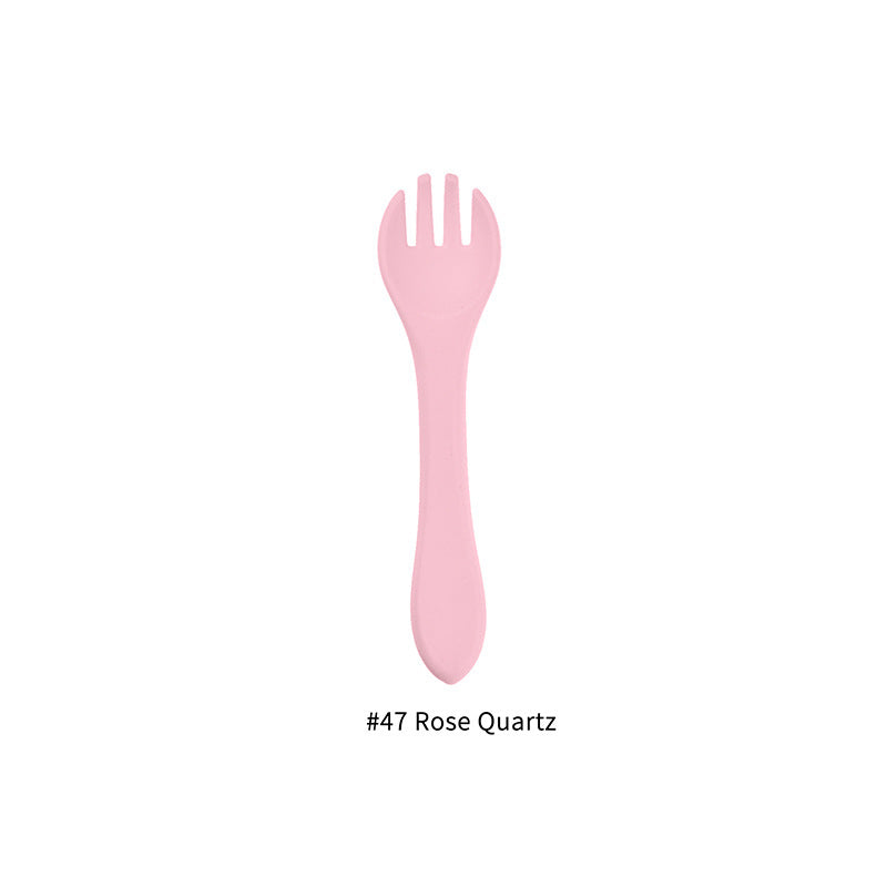 OlivioTots Food-Grade Silicone Baby Fork