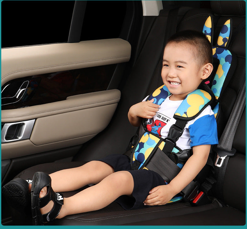 WeeBam Child Safety Seat Car & Dining Chair – Convenient, Removable & Washable Design | Essential Baby Safety & Feeding Equipment for Toddlers