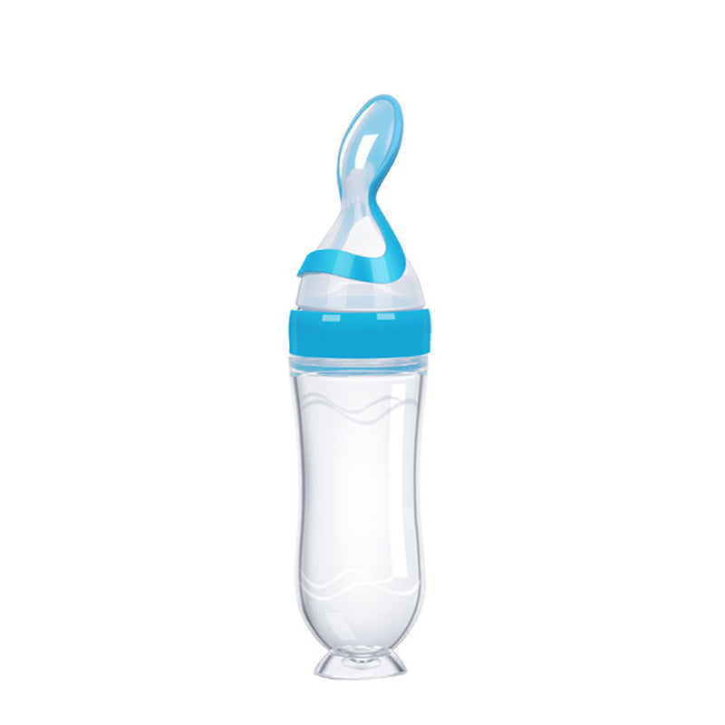 Nestacular's Mess-Free 2-in-1 Baby Feeder | Puree Squeeze Spoon