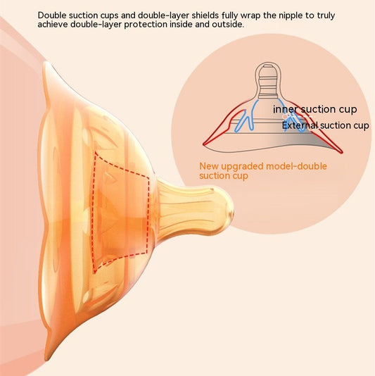 Zivvy Double-Layer Silicone Baby Nipple