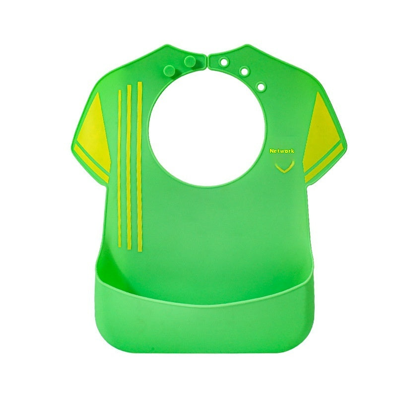 CleanGuard Anti-Dirty Baby Self-Eating Bib – Waterproof, Easy-Clean & Comfortable Design | Essential Feeding Accessory for Mess-Free Mealtime with Toddlers