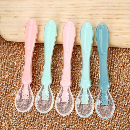 BelloBebe Silicone Baby Feeding Spoon
