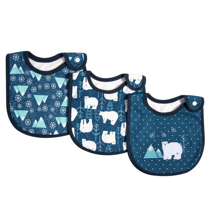 LavBaby Newborn Saliva Towel Children’s Eating Bib – Soft, Absorbent & Comfortable Design | Essential Feeding Protection for Babies and Toddlers
