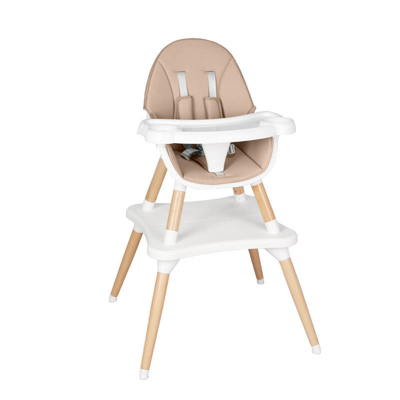 Family Mealtime Solution | Convertible Wooden High Chair & Table