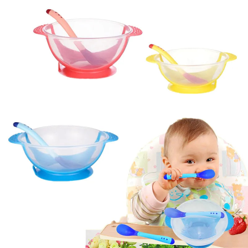 Cartoon suction cup bowl for kids