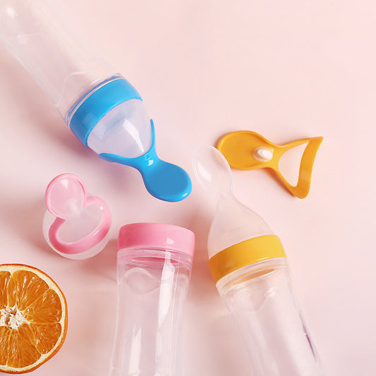 Bebelo Silicone Baby Rice Paste Bottle