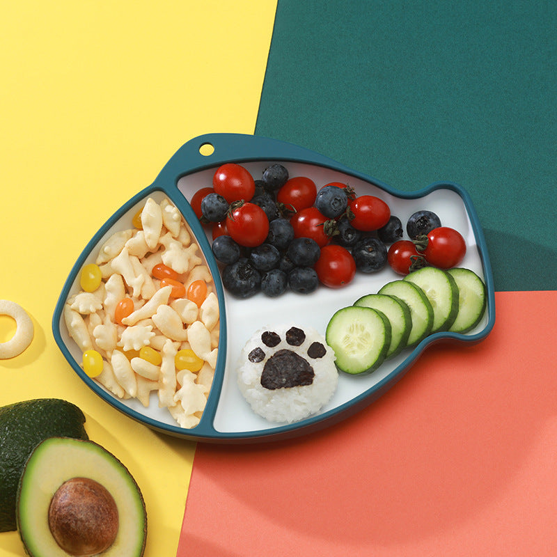 GoofyCub Silicone Baby Plate