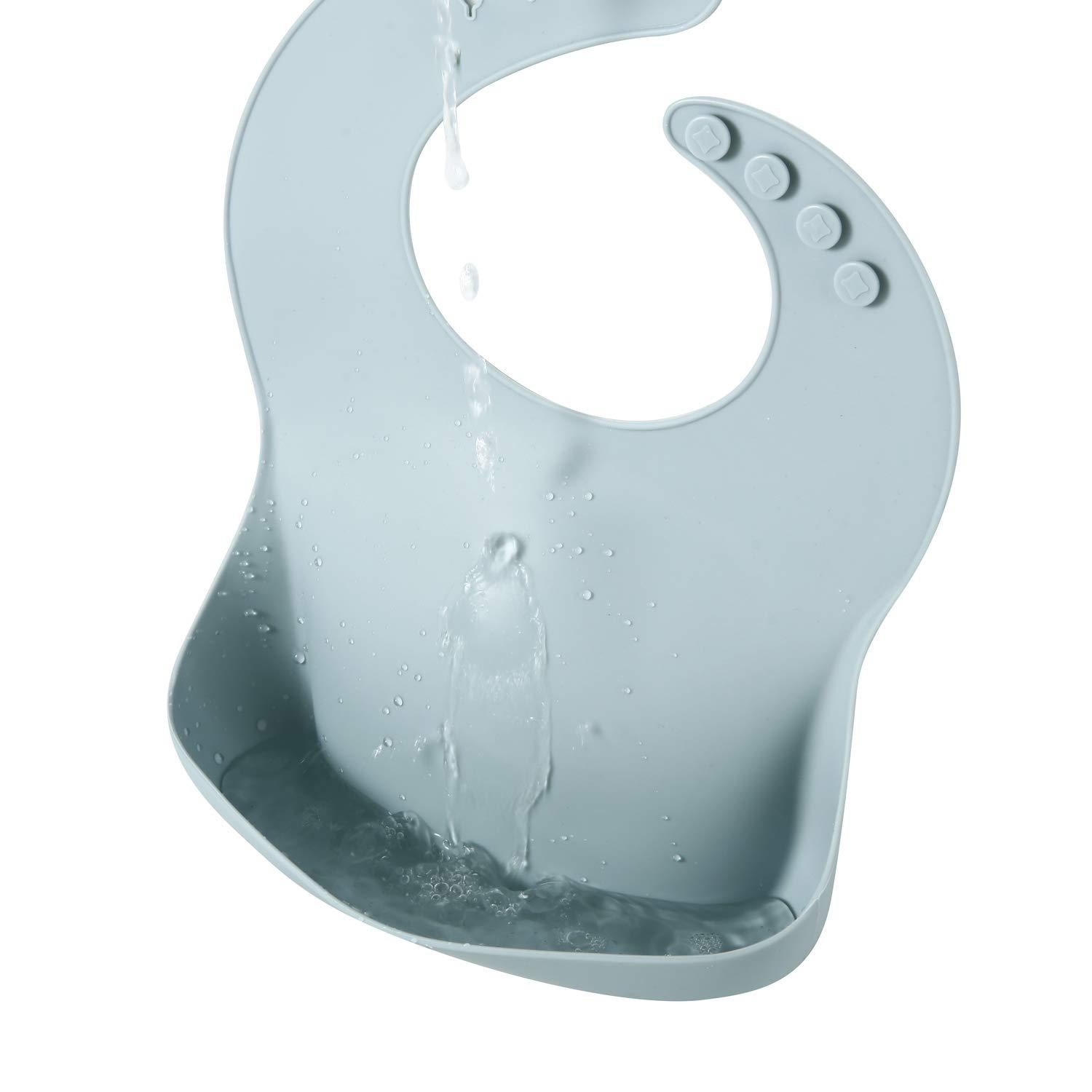 WarmNest Silicone Baby Bibs 