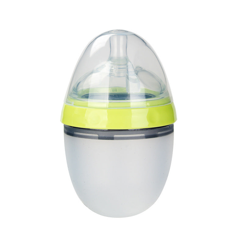 HeartBabe Silicone Baby Feeding Bottle