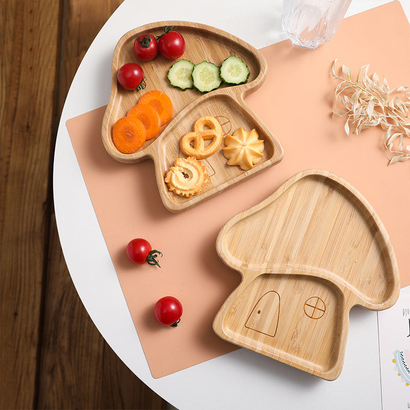SnuggleSprout Wooden Feeding Bowl 