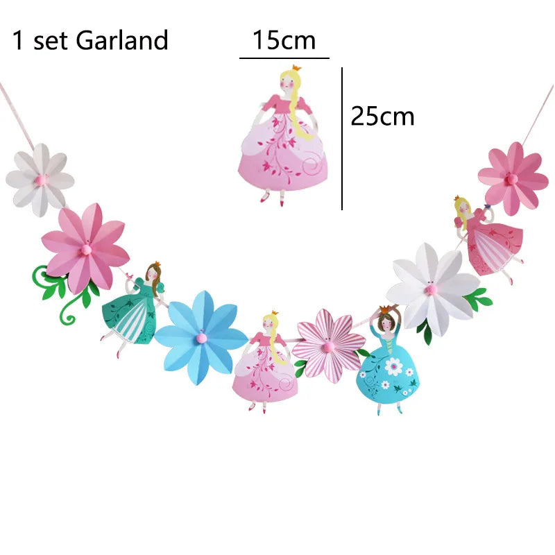 Whimsical Pink Butterfly Fairy Disposable Tableware Set – Perfect for Girls' Birthday Parties, Weddings, and Baby Showers!